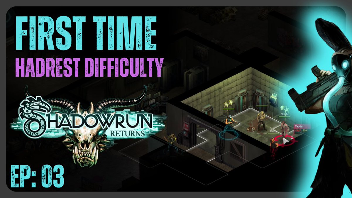 StaX_1_1's tweet image. Episode 3 of Shadowrun Returns Let's Play is here! 
Continuing on the 🔥hardest difficulty🔥 as we dive deeper into the shadows. 
Don't miss out on the action and story twists! 💀⚔️ 

🔗YT Link: youtu.be/kn72Wi4OXM0?si…

#ShadowrunReturns #LetsPlay #HardMode #TurnBasedTactics