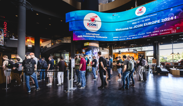 JAVAPROmagazin's tweet photo. NEWS - #JCON EUROPE 2025 is coming! 4 days, 100+ speakers, workshops &amp; a birthday bash in Cologne | May 19-22.

Learn more, register &amp; check out the 2024 JCON Recap: https://t.co/AfQuqOY6io

#JCON2025 #Java #JavaConference #CoreJava #Microservices #ServersideJava @jcon_conference https://t.co/hEe78GXVOq