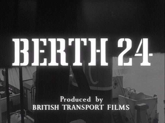 TalkingPicsTV's tweet photo. The first film production of the @BTF_Films 📽️ BERTH 24 (1950) 2:10pm on #TPTV

In the Hull docks the SS Bravo 🚢 arrives from Gothenburg with cargo. https://t.co/r0JEqQXMFH