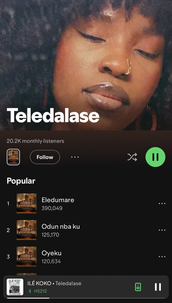 temmie_dvk's tweet photo. This lady made me proud to be identified as a Yoruba man. Please look her up. I never knew our ibile songs could be this beautiful and enjoyable. Thank you once again, @TeledalaseOgun1 https://t.co/EEIEoNSeuy