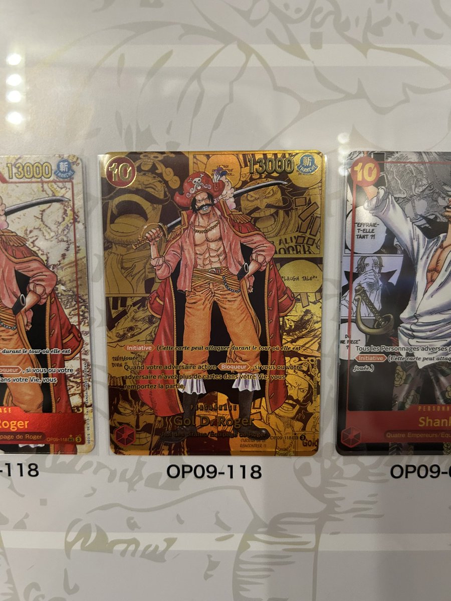 OnePieceSonia's tweet photo. Le TCG est déjà en France ! 🇫🇷 
#onepiece #cardgame #tcg #optcg https://t.co/TAIkBKgvnh