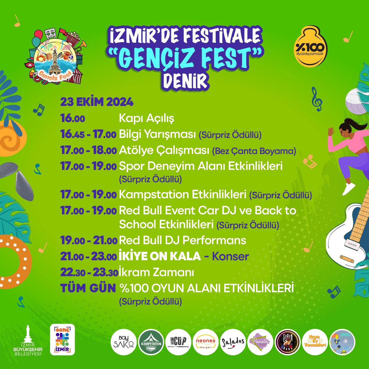 İzmir’de Festivale “Gençiz Fest” denir!