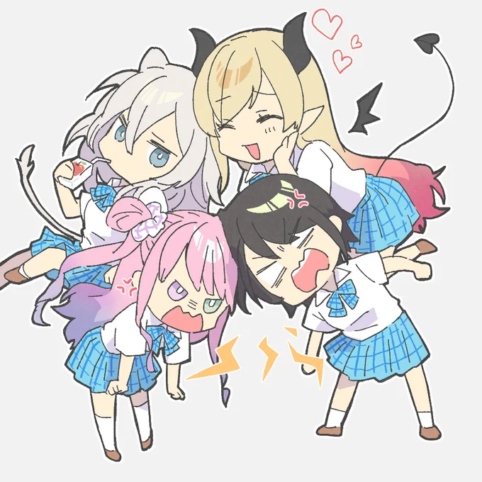 すばちょこるなたんは高校で出来た、すごい仲が良い友達のイメージ#すばちょこるなたん 