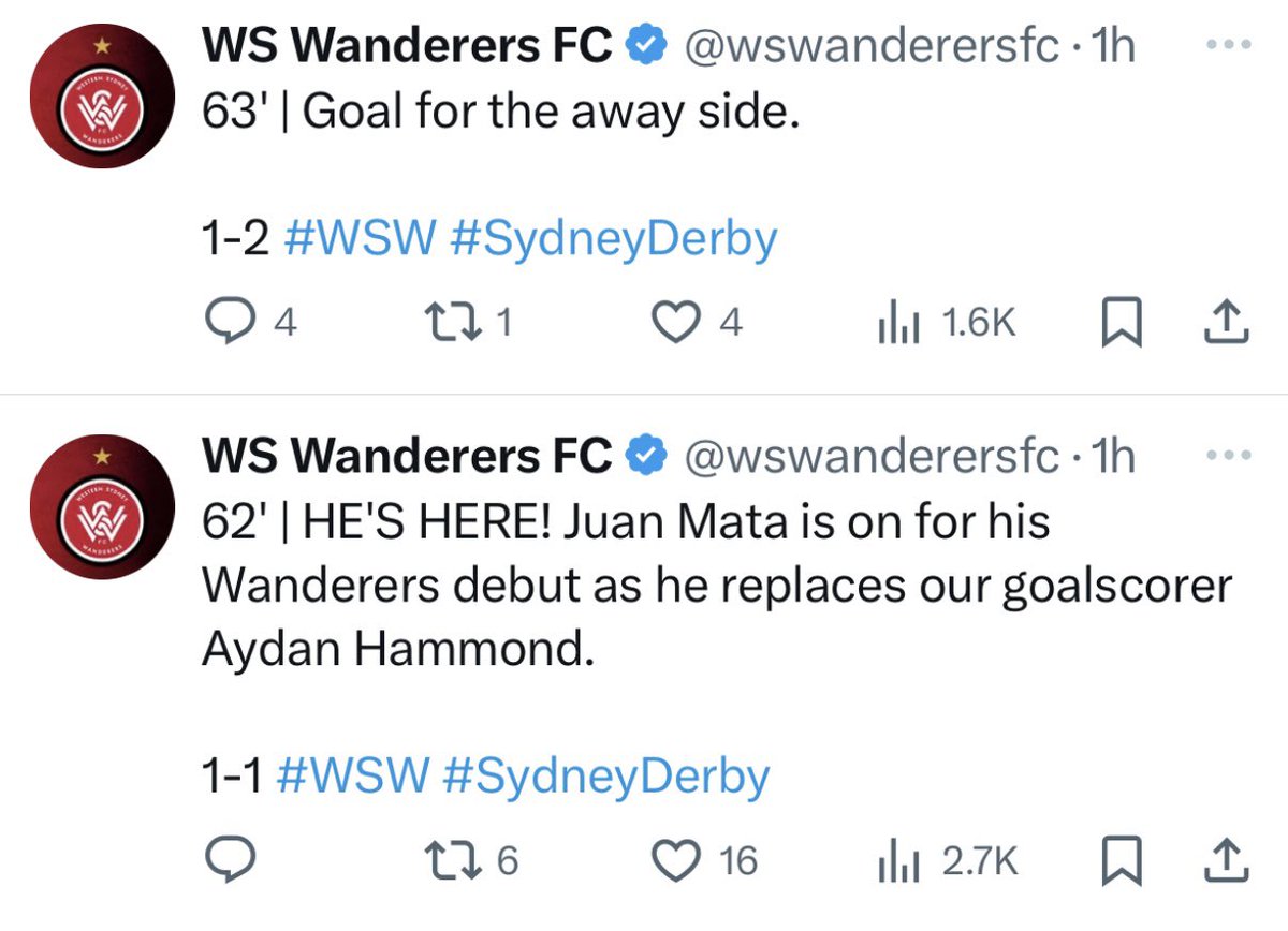 SydneyFC's tweet photo. Life comes at you fast https://t.co/5SdWTAydSR