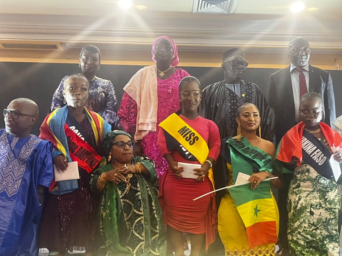 Un grand plaisir d' avoir accompagné, au nom de ONUFEMMES , la selection de la Miss Africaine de petite taille.