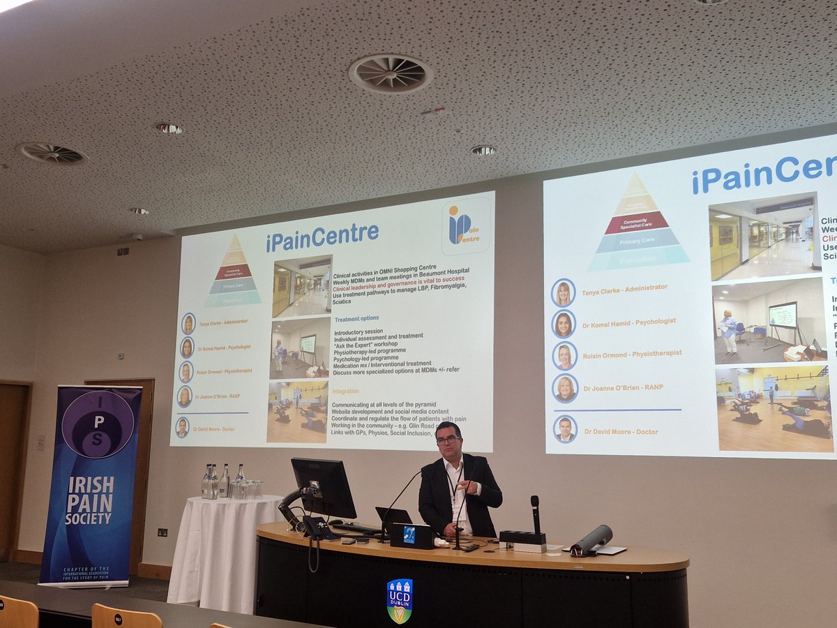 Irish Pain Society (@irishpainsoci) on Twitter photo Dr David Moore from <a href="/Beaumont_Dublin/">Beaumont Hospital</a> speaking about the challenges and significance of designing a comprehensive #modelofcare for #chronicpain, and how #innovative strategies can shape the future of pain management in Ireland to enhance patient outcomes #IPSASM24 Dr David Moore from <a href="/Beaumont_Dublin/">Beaumont Hospital</a> speaking about the challenges and significance of designing a comprehensive #modelofcare for #chronicpain, and how #innovative strategies can shape the future of pain management in Ireland to enhance patient outcomes #IPSASM24
