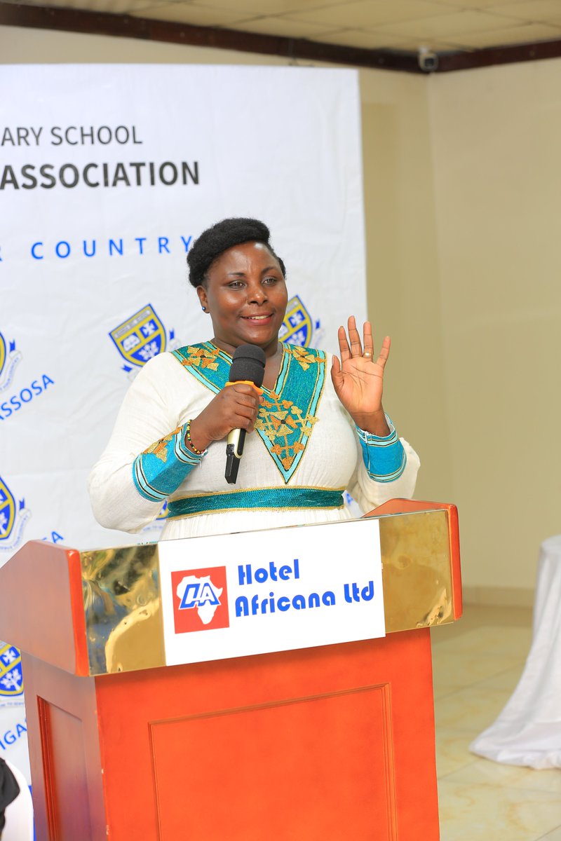 igassosa's tweet photo. Empowering words from Emily Nyanzi Kabuye! 🙌 As the interim Chair Alumni, she’s sharing her thoughts and setting the tone for our reunion. Together, we can achieve great things! #IgangaSSMyPride #AlumniStrength📸@IvanVan256 https://t.co/ZnpxdQOR4c