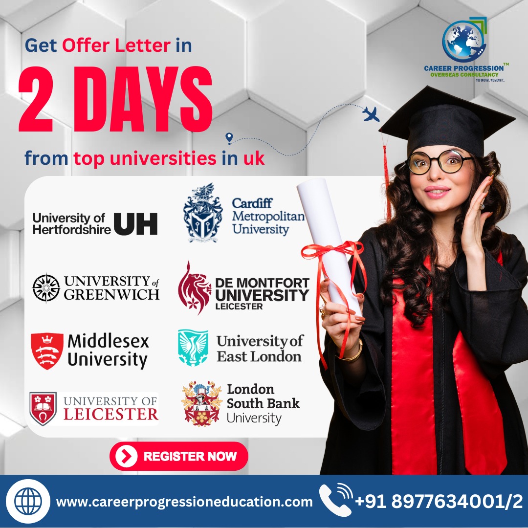 CareerProgress1's tweet photo. 🌟 Study in the UK with Fast Offer Letters! 

🔗 Visit: https://t.co/yJTjM7xTpJ 📞 Call/WhatsApp: +91 8977634001/2/8 

  #StudyInUK #QuickOfferLetters #UKUniversities #StudyInUK #Congratulations #Fall2024Intake #StudyVisaExpert #UKStudyLife #UKStudyVisaApproved #StudyAbroad2024 https://t.co/F1rwuSdJ5K