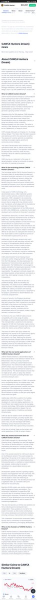 ahuntersdream66's tweet photo. @Whale_Guru #CAW🌙
#AHuntersDream
#Web3 #SocialFi #GameFi #DAO #DeFi #decentralized #XPayments #LayerZero #MultiChain #FreedomOfSpeech #Gaming #ETH #NextBitcoin #DrPlague #Tesla #ElonMusk #Ryoshi
#1000X #10000X #100000X #1000000X #10000000X
@CommunityCaw
@elonmusk
@RyoshiResearch https://t.co/6NVRoXmPzv