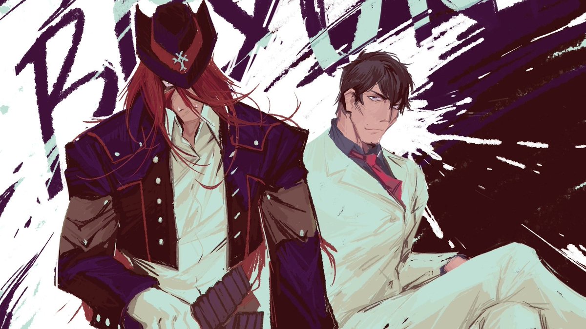 KaleryaForrest's tweet photo. 💥 #kekkaisensen x #gungrave https://t.co/AMJIBp9UnC
