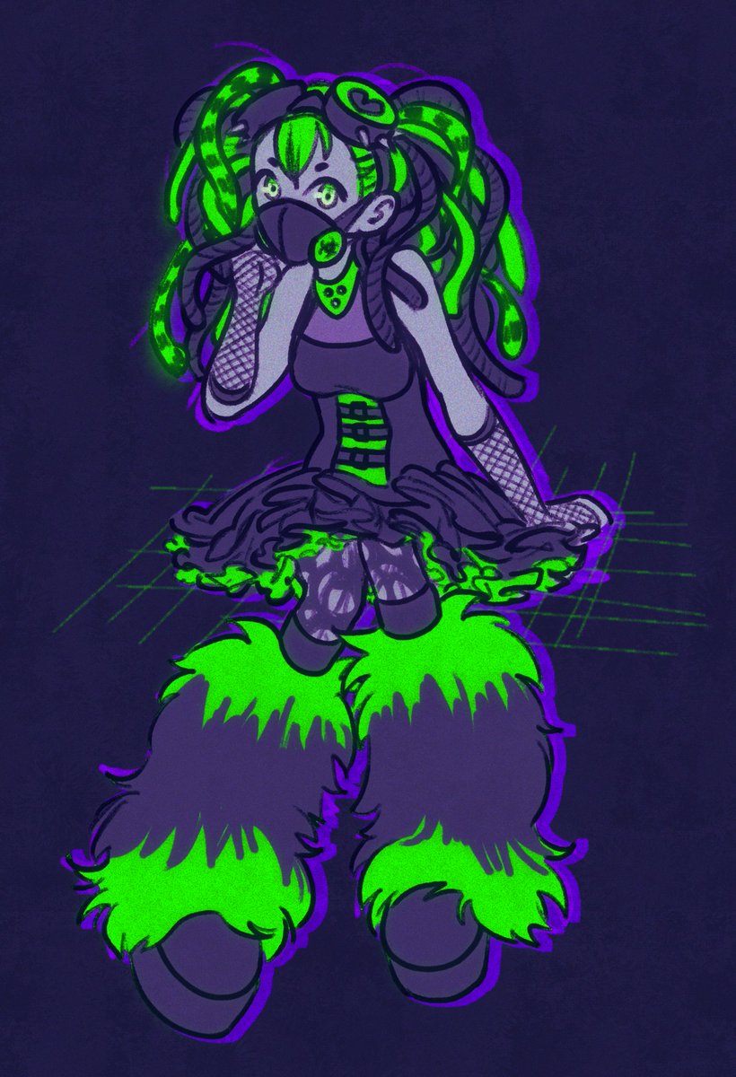 18 ☣️ cyber #cutegirltober2024