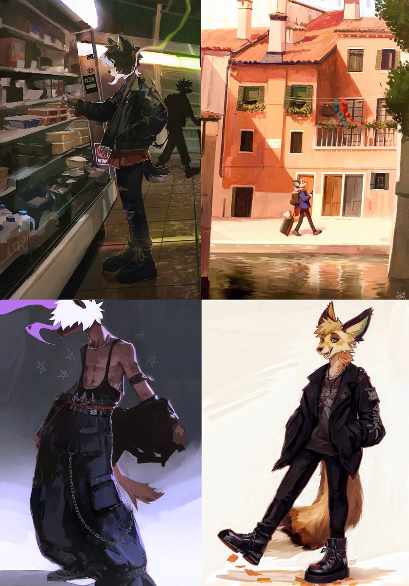 I’m Sammy!! I paint animals, clothing and scenes ✨ 

sontra.carrd.co
Commissions: forms.gle/q6DBtN2fv7Ctea…