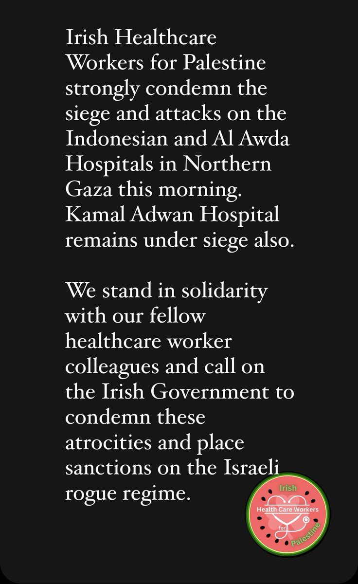 irish_hcworkers_for_palestine tweet media