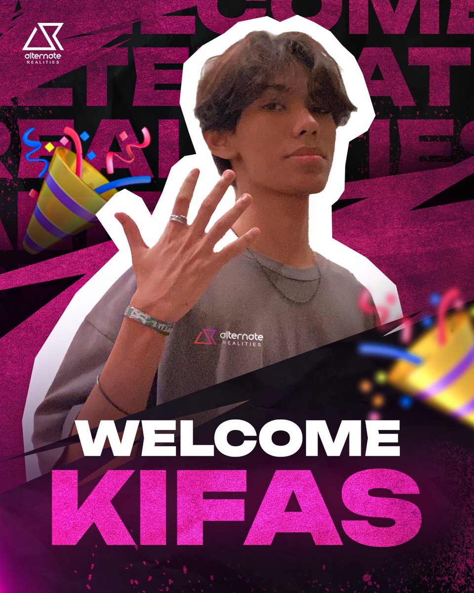 Thrilled to welcome Kifas to the Alternate Realities Valorant roster! Get ready for the grind and glory!🥳 <a href="/kfyekifas_/">kifas</a>