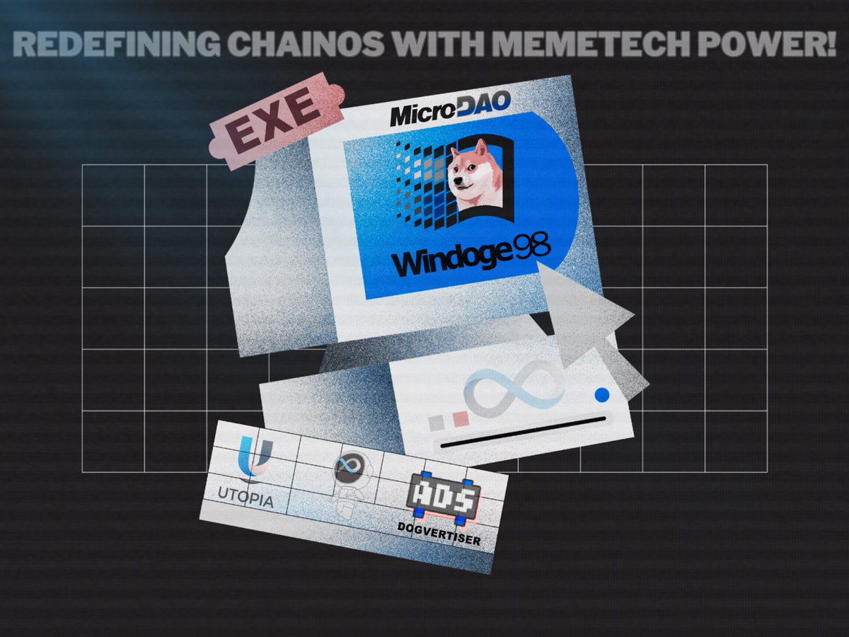 Windoge98exe's tweet photo. This website and dApp operating system is built and hosted 100% on a blockchain!
https://t.co/FHfRIbGkLp
https://t.co/XfijJAsbyG
Only on $ICP.
@windoge_98 $EXE #Memecoin #OperatingSystem #Onchain #Technology #Dapp #ChainOS #ShillGates #Windoge #Computers #Windows #Doge #Tech https://t.co/EGc9jcxsZZ