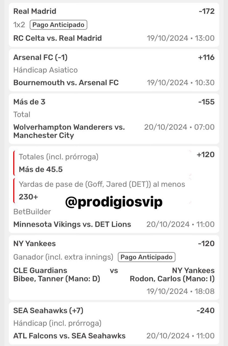 prodigiosvip's tweet photo. Les regalamos un #Parley del grupo premium, algo soñador pero sabemos que se puede 🙌🏻💣……

-dm grupo premium 📩

#apuestasdeportivas #casino #nfl #apuestasdeportivas #LALIGAEASPORTS #bets https://t.co/52TFZUuP3d