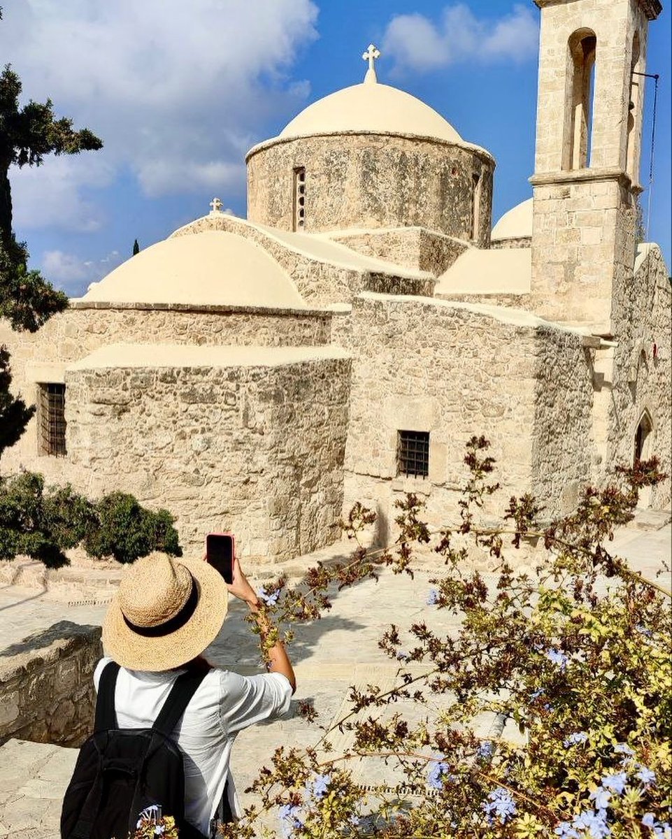 visitcyprus's tweet photo. 📍 Located just 3km from Pafos in the charming village of Empa, Panagia Chryseleousa is a stunning stone-built church, with its oldest section dating back to the 12th century! Step inside to discover rare frescoes &amp; admire centuries-old icons. ✨#VisitCyprus 📷 IG artinthebigcity https://t.co/RN6cPH4Vk4