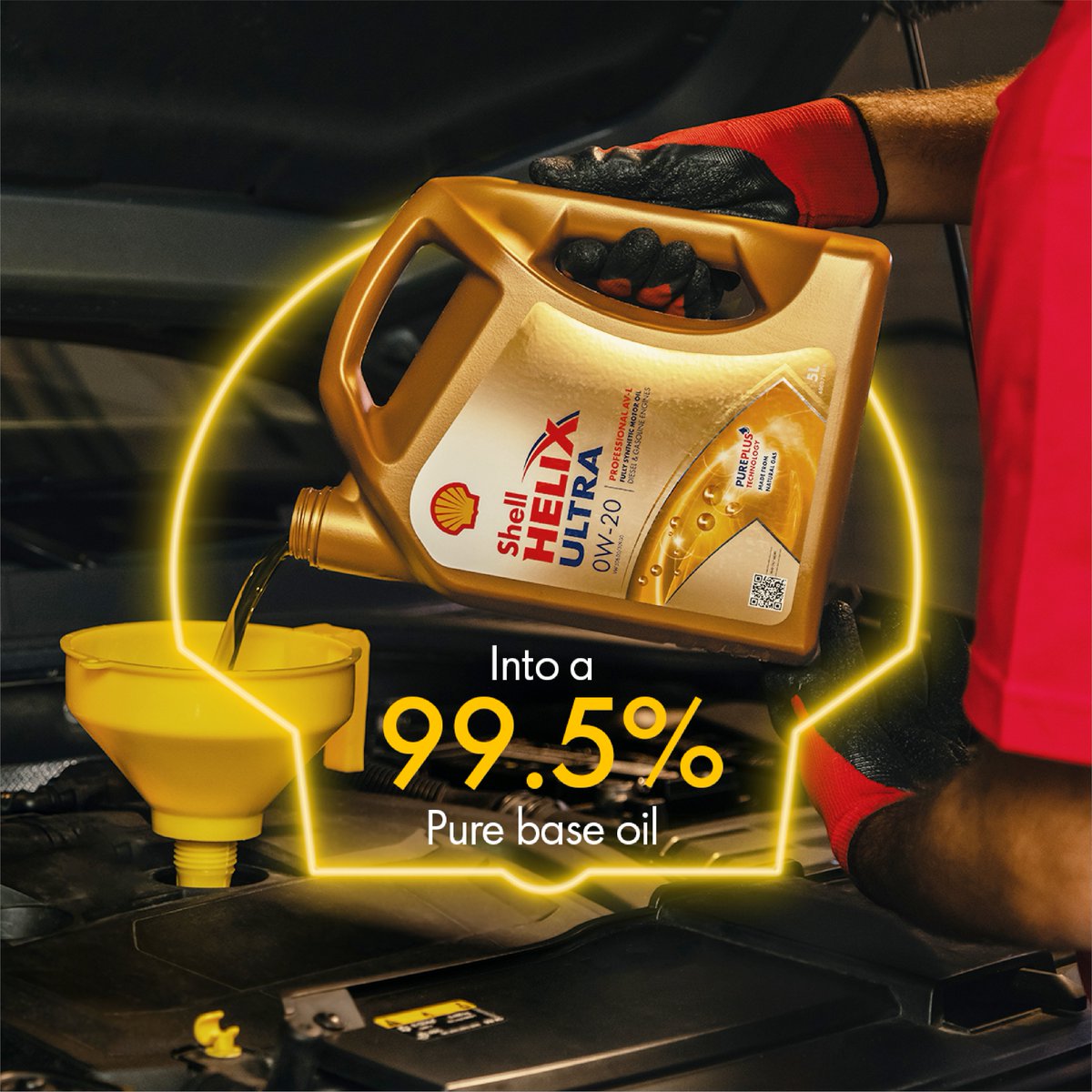 Shell_Uganda's tweet photo. At Shell , we believe in pushing boundaries. That's why we developed #ShellPurePlusTechnology, a revolutionary way to create engine oil from clean, natural gas that flows faster, protects better, and lasts longer. https://t.co/Q39mloRCTM