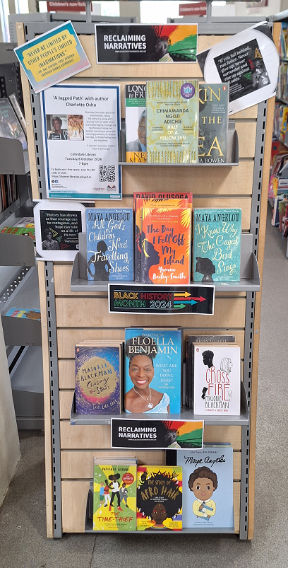 BarnetLibraries's tweet photo. Drop into #BurntOakLibrary to pick up some powerful reads.
https://t.co/I863qsu19k
#BlackHistoryMonth #DiscoverYourLibrary https://t.co/tMz54jqo3J