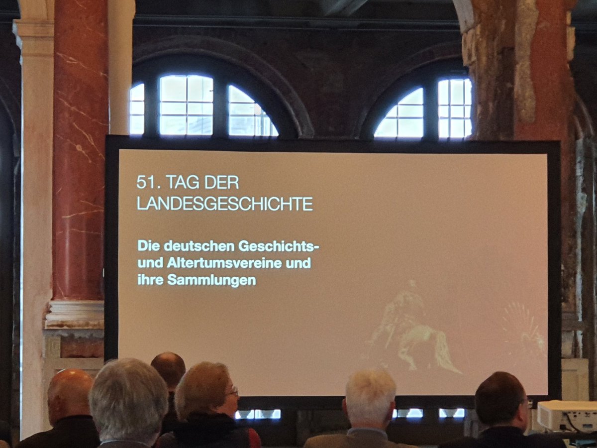 HEROLD_BERLIN's tweet photo. Heute der 51. Tag der Landesgeschichte in Dresden mit dem Thema: Die deutschen Geschichts- und Altertumsvereine und ihre Sammlungen. 7 Vorträge stehen heute auf dem Programm. 
@isgv_dd 
@la https://t.co/yUewkewveH