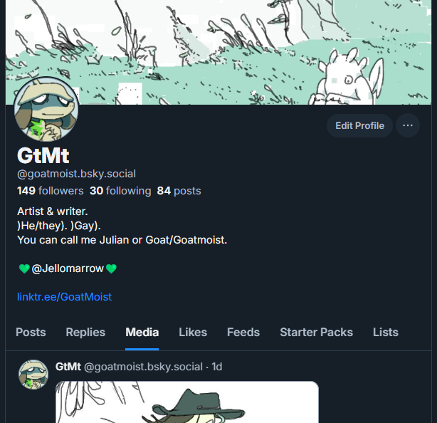 GoatMoist's tweet photo. Im in more places than just one or two, but this heres the most seemingly relevant place. https://t.co/5tdGcb8xsl