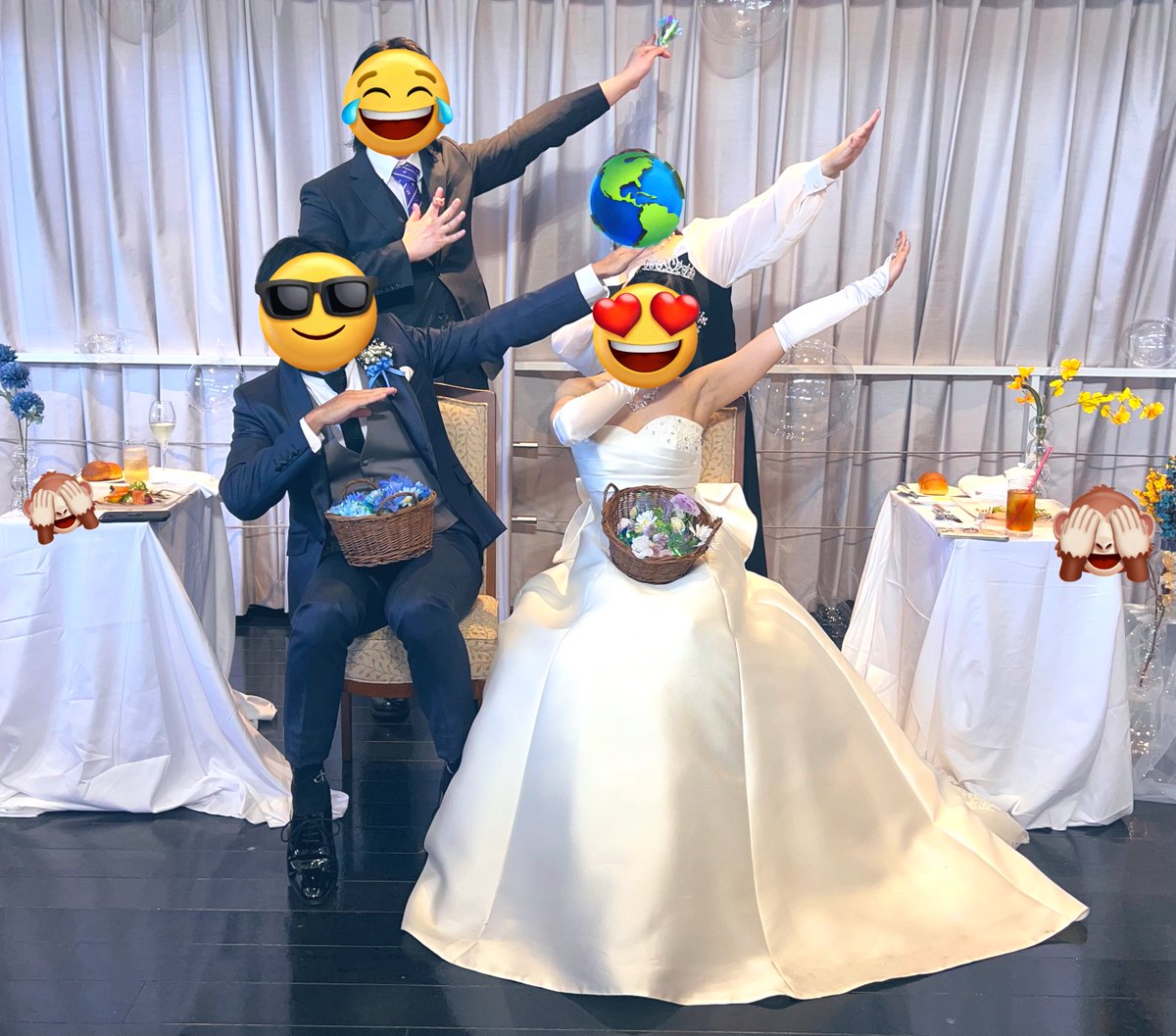 crayonkazumin's tweet photo. 今日はクレヨンしんちゃんオタクな
親友さまの結婚式に参列してきたっ

しんちゃんから繋がった素敵な出会いに本当に感謝。おめでとう🎊🥰

会場もしんちゃんまみれで
楽しくて仕方なかった〜❣️

お幸せに〜だゾ❣️ https://t.co/baxLdck8ag