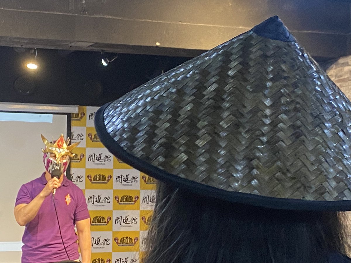 7mMako8's tweet image. ホーデスミンがタケルトークショーに乱入！
#Y企画
#クレイジーユニオン大作戦