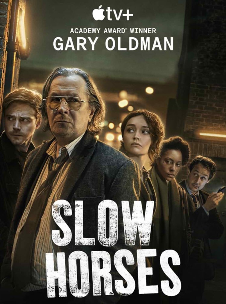 Souranath's tweet photo. #SlowHorses (2022 -)

A highly addictive spy thriller with  #GaryOldman taking the lead and #JackLowden and #KristinScottThomas at their  best. 

Superb script, cleverly written dialogues, this series is binge worthy for sure! 

#thatguyfromcinemaforensic #AppleTVPlus https://t.co/LA80BBxRUb