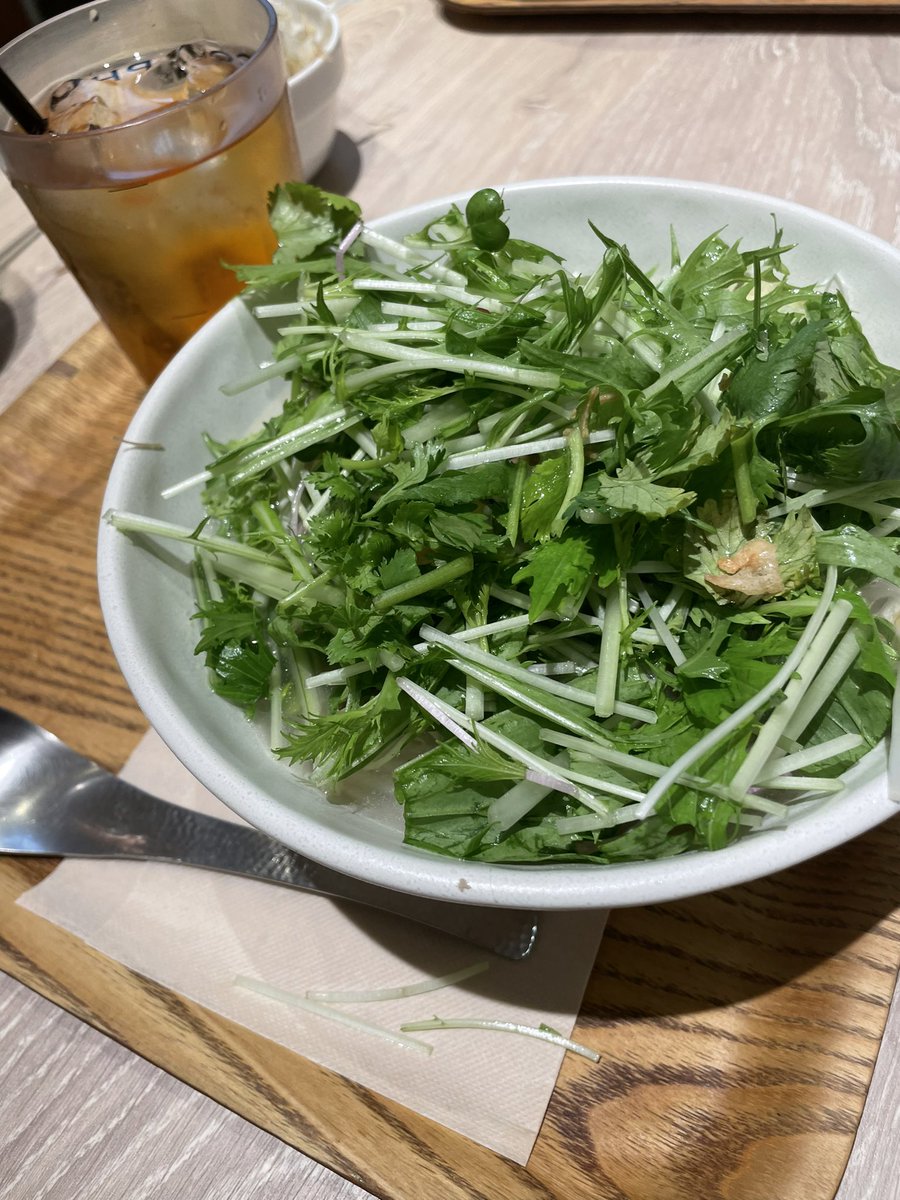 pokugou's tweet photo. 今日はパクチーまみれのフォー🍜
 #フォー  #パクチー https://t.co/DQuCnv0A78