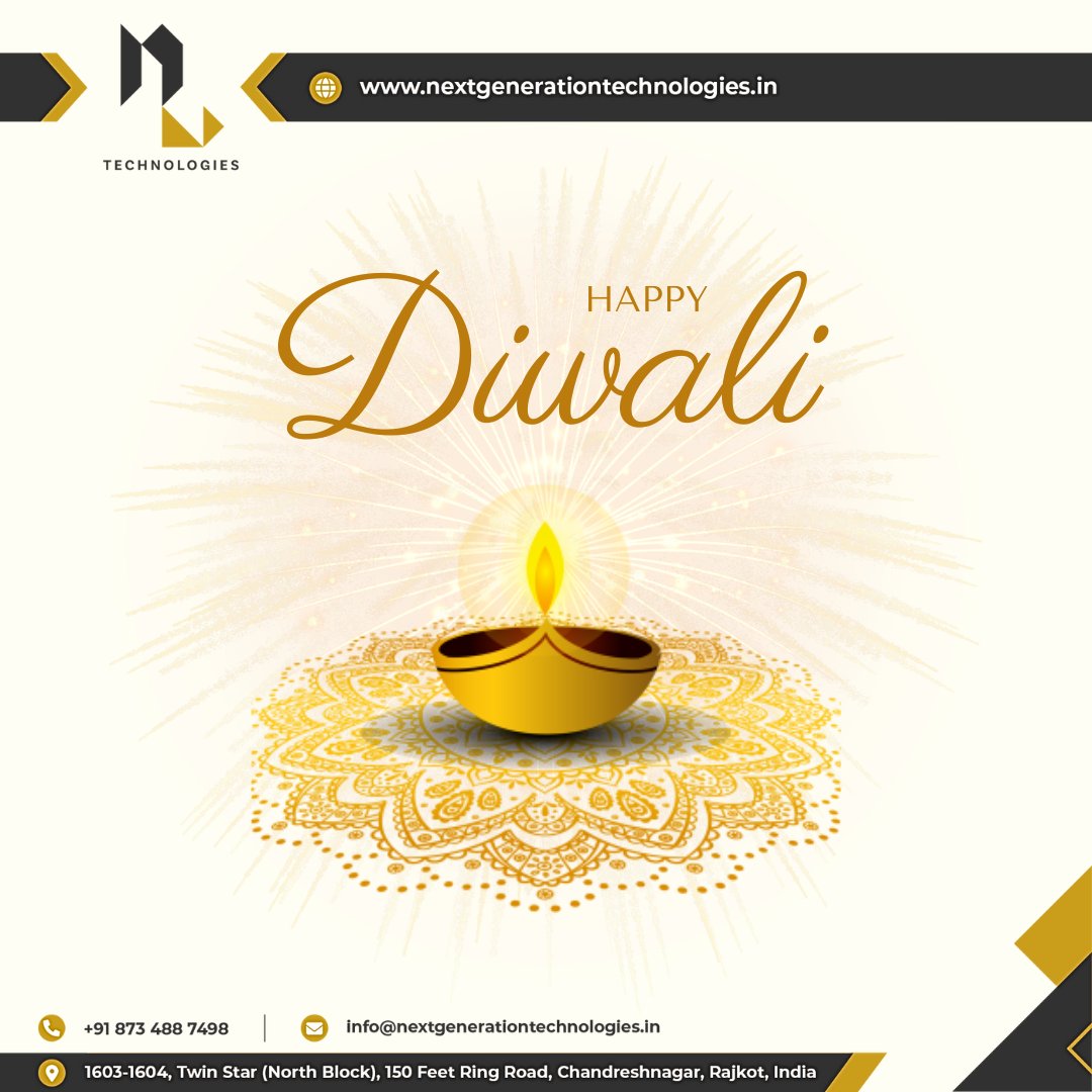NGT_India's tweet photo. May this Diwali bring endless happiness, success, and a glowing light into your life. Let’s illuminate the world with love and kindness! 🪔✨

Happy Diwali!🤩

#diwali #happydiwali #diwali2024 #festivaloflights #festiveseason #lightandlove #nextgenerationtechnologies https://t.co/rqnupA113F