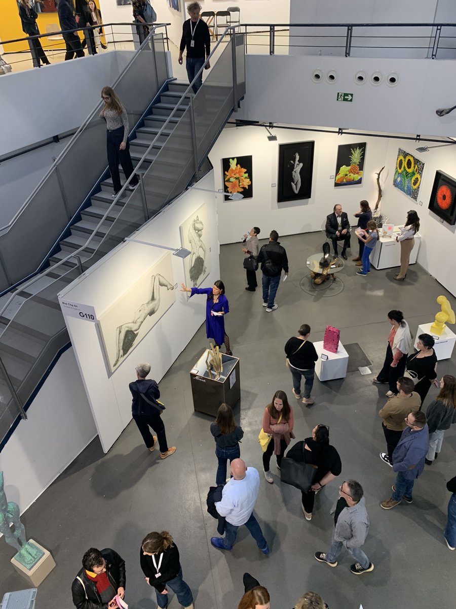 BlueChipArt1's tweet photo. Art Market Budapest 2024 @SamShendi @slav_metalurges @levine_art @artmarketbud busy day https://t.co/qTj49Nzc7B