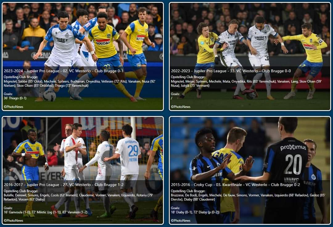 NVanhael's tweet photo. In de laatste 10 verplaatsingen naar #Westerlo kon #ClubBrugge er maar liefst 8 van winnen! Graag er รฉรฉntje bij doen vanavond ๐!
Van de voorbije 21 confrontaties in 't Kuipje staan alle opstellingen & resultaten op #FcbTube, alsook de 21 samenvattingen ervan...(video)!
#WesClu https://t.co/UjgBEmWbeZ