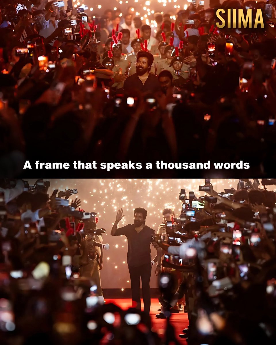 A frame that speaks a thousand words. Excited to celebrate the journey of ‘Amaran’ with the <a href="/Siva_Kartikeyan/">Sivakarthikeyan</a> ! 🎉💖 Join us on this emotional ride as we honor Major Mukund Varadarajan’s bravery and his wife’s unwavering strength.
<a href="/Sai_Pallavi92/">Sai Pallavi</a> 
#Sivakarthikeyan #Amaran