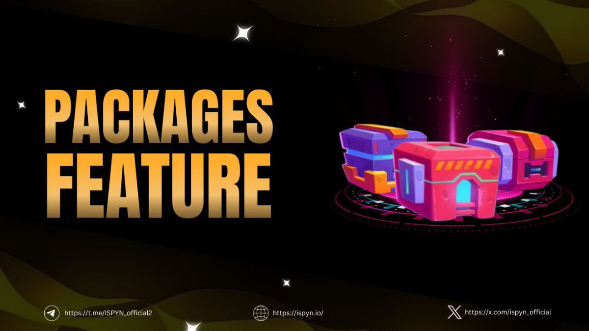 ➡️What is the packages feature? 
With a combination of extraordinary benefits to welcome our upcoming 3rd Engine feature, namely SWAP POINTS 

We present a new feature, a combination of boosters and Eggs 
With 3 Types of Packages and 3 Spectacular Benefits 

🤙Basic Package: