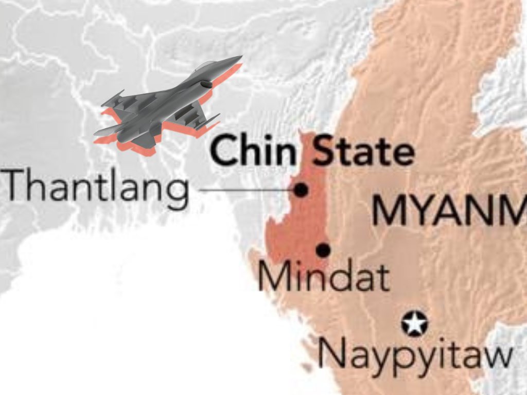 SAC is ramping up air attacks in key targets across Chin State in bid to weaken local revolutionary forces who are increasingly posing direct ground threats to the few remaining pockets under junta’s military control. The latest targets have included Mindat &amp; Thantlang Townships.