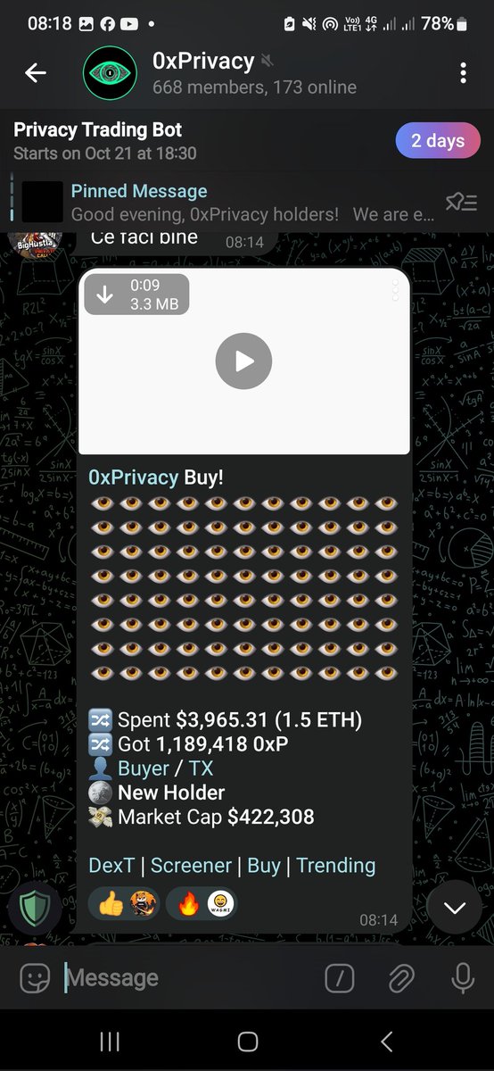 realcyprian's tweet photo. Hope you didn't get shaken out by the lil fud..
#0xP back and holding strong. Not time to count the Xs because nothing has been done.. https://t.co/2rPe2VsYLD