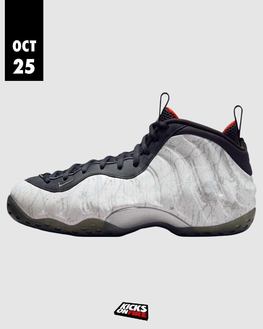 Kicks on fire foamposite hot sale