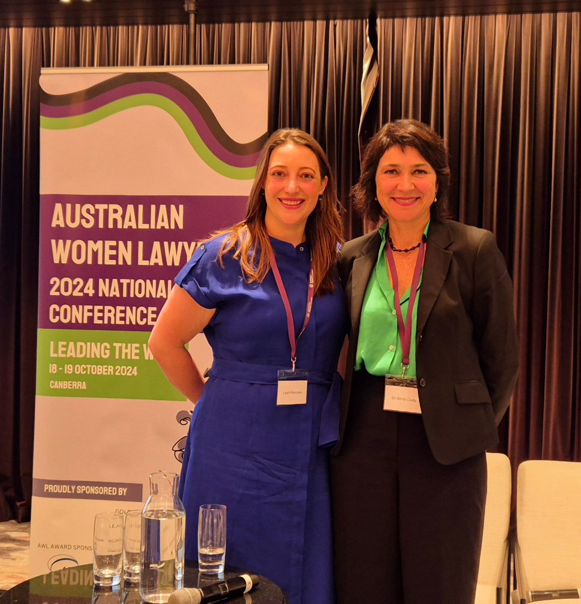 It was a great pleasure to present with <a href="/AusHumanRights/">Australian Human Rights Commission</a>   Dr Anna Cody , at <a href="/AusWomenLawyers/">Australian Women Lawyers Ltd</a>  Conference yesterday on all things Sex Discrimination Act. 

#awl2024
#auslaw
#discrimination