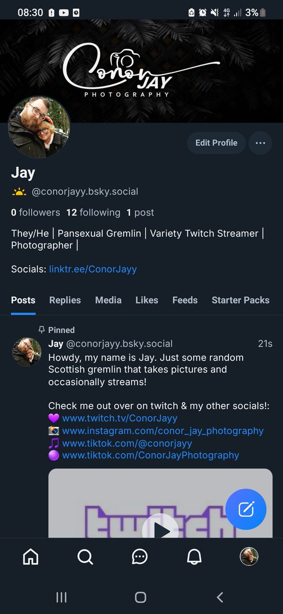 ConorJ7106's tweet photo. If any mutuals want to follow me on the blue app then feel free to.

I can't keep up with the cesspool that twitter is anymore https://t.co/6VU3A4jh83
