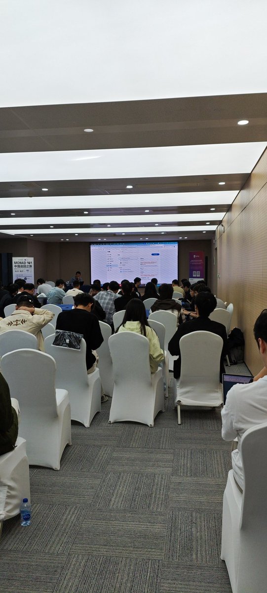 FengFu361555's tweet photo. Monad Side Event in Hangzhou https://t.co/KmVQcEexgz