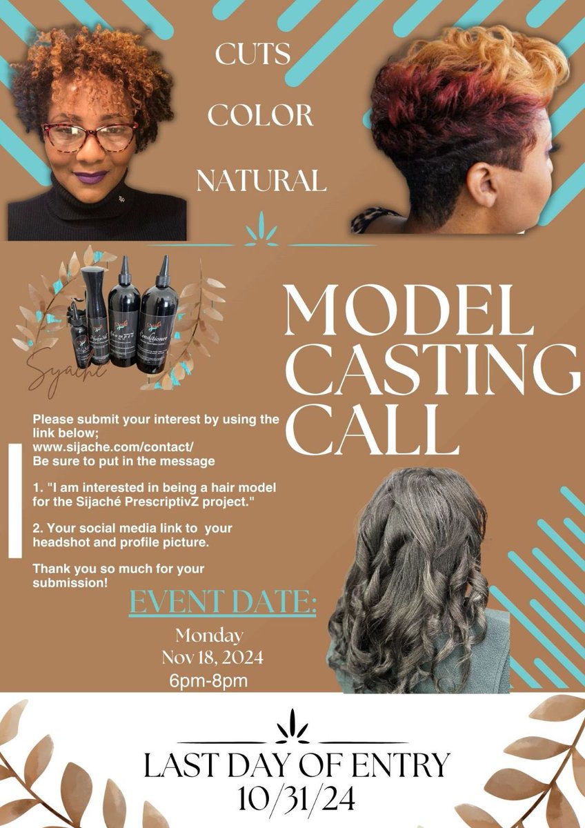 sijache3's tweet photo. Sijaché model search #haircare #florida #model https://t.co/vU0aXzpFAO