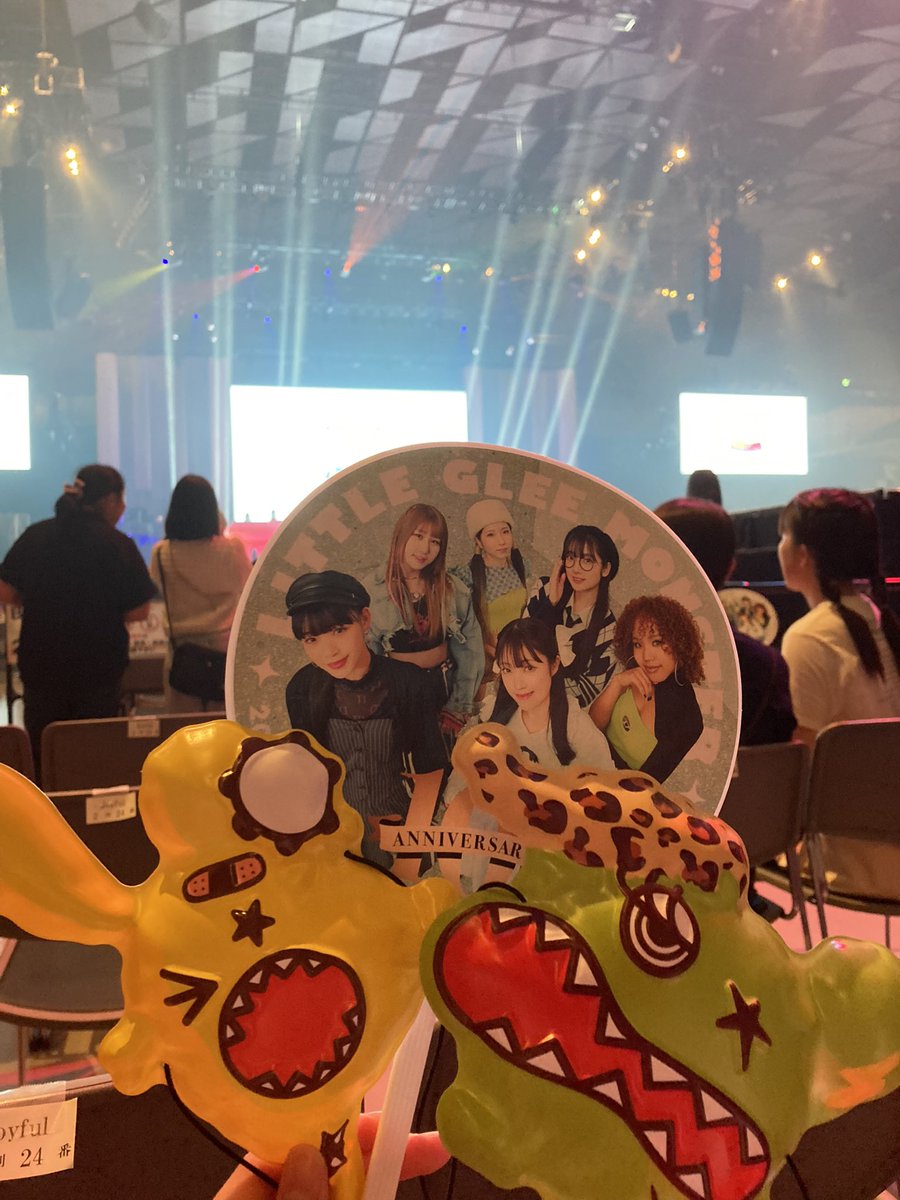会場雰囲気良すぎ！かわよい！やばい！
 #リトグリ_10th