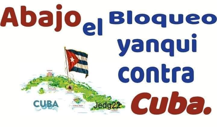 El cruel bloqueo económico  y despiadado, dificulta el desarrollo de nuestro país,  dificulta la obtención de recursos, para las nuevas tecnologías,  dificulta la adquisición de alimentos y medicinas, insumos y materiales quirúrgicos.
"Asoc. de Cuba en  Mi Alma"
#TumbaElBloqueo