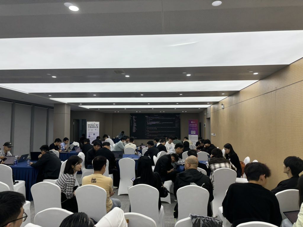 spadelabs's tweet photo. Gmonad!  @monad_xyz https://t.co/XZT5vBmqdu