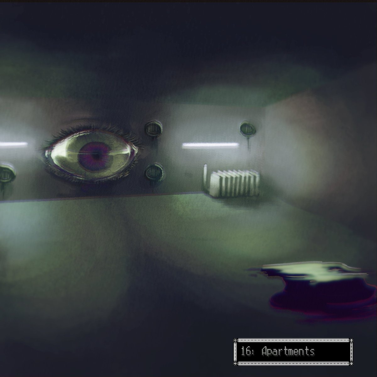 yuuticio's tweet photo. Day 16: Apartments.

The very first time I played .flow, first thing I did was poke the eye. I was just having a bit of fun and when I injured it I got actually upset. It took me a moment to move on, as I kept walking in and out of the room to see if it got better xD #dotflow https://t.co/TLUlcBXGSI