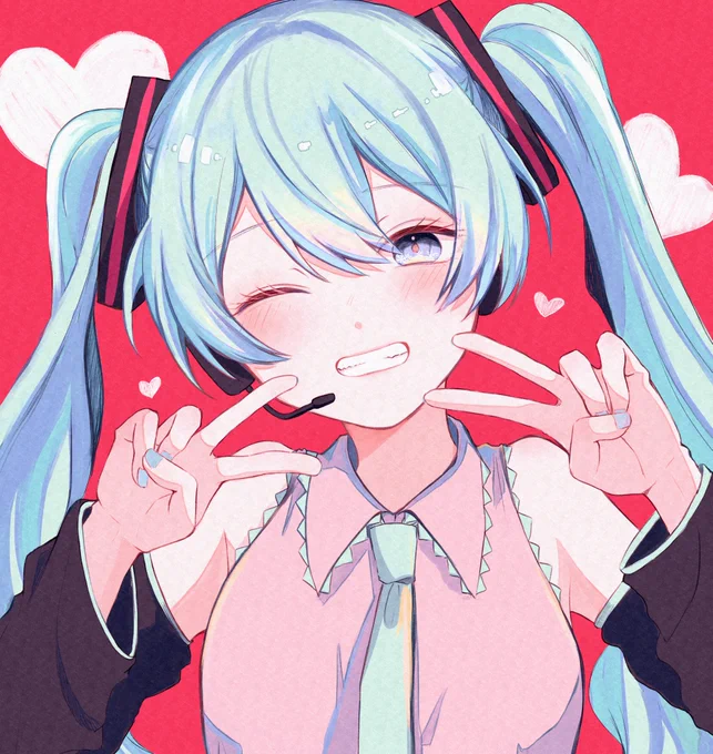 ピース #初音ミク #VOCALOID
