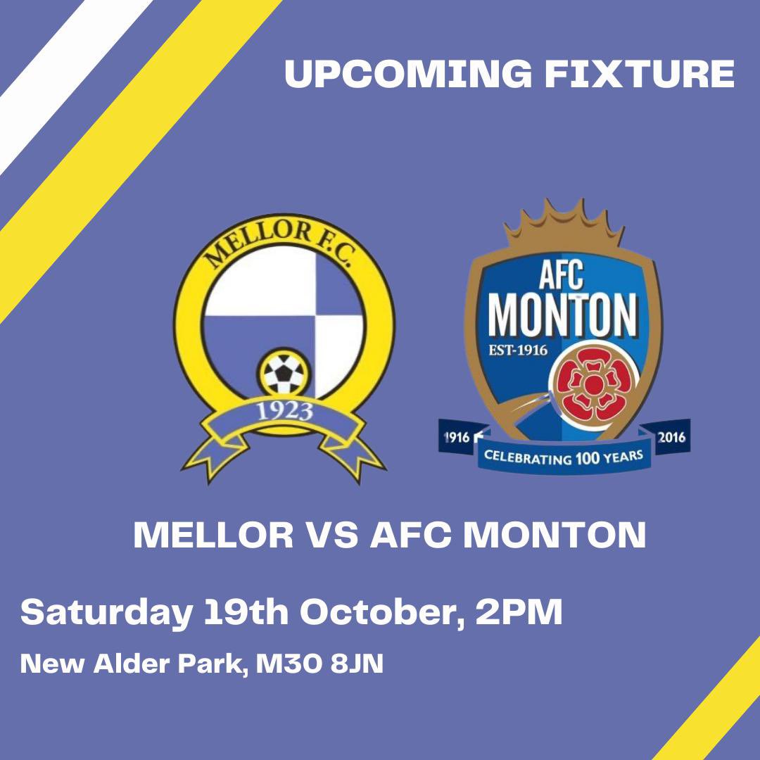 🔵🟡 GAME DAY 🟡🔵

The 1’s travel to <a href="/AFC_MONTON/">AFC MONTON</a> in desperate need of a W.

The 2’s host Konger looking for a reaction to last week

The ladies have a toughy vs <a href="/LadiesRne/">RNE Ladies</a> who currently sit in 2nd

Good luck to all in blue this weekend 👊🏼

#MTID🔵🟡💪🏽