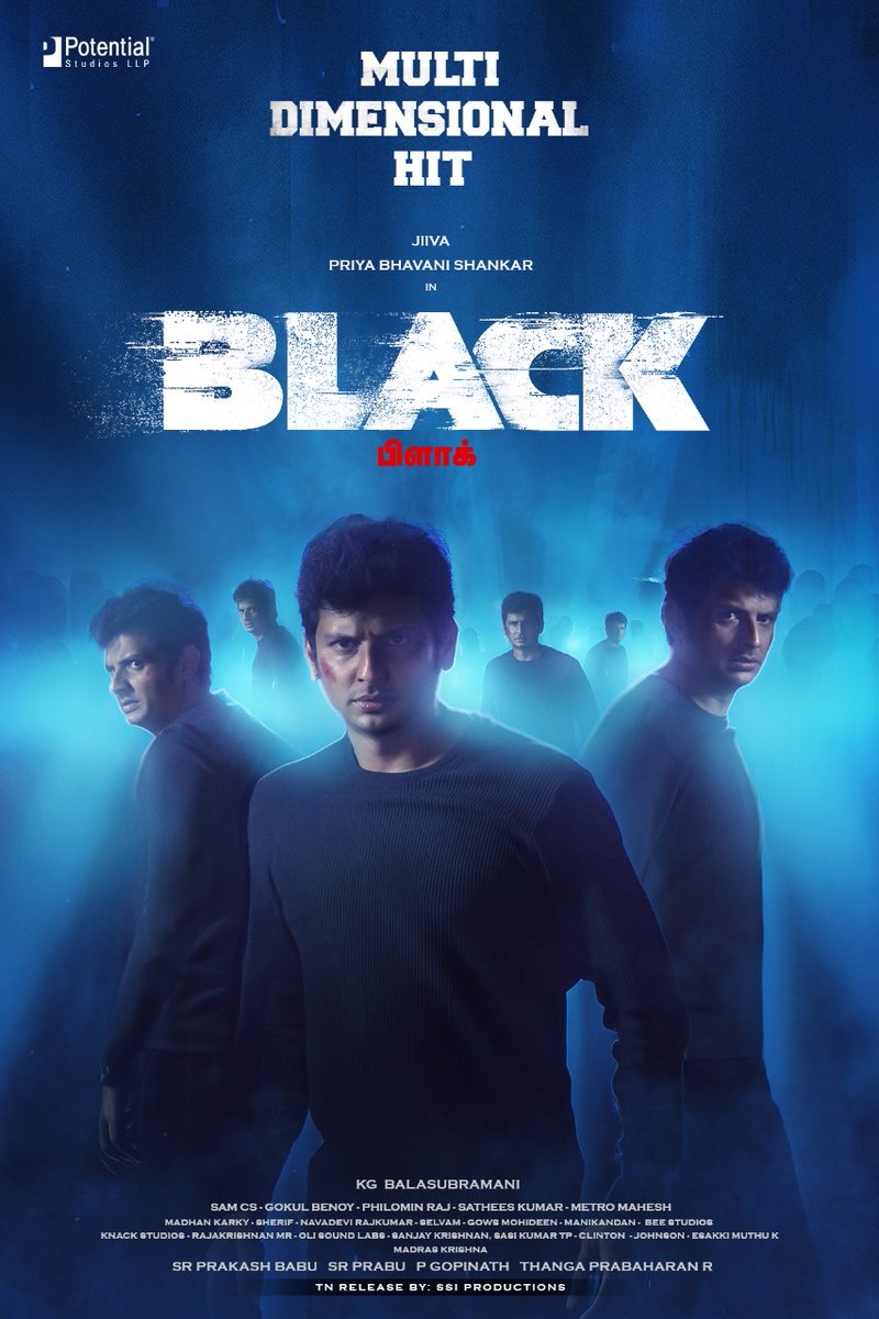 𝐕𝐚𝐦𝐬𝐢𝐒𝐡𝐞𝐤𝐚𝐫 (@ursvamsishekar) on Twitter photo Quality Tamil sci-fi thriller #Black that is winning hearts in Tamil Nadu is now available in Hyderabad for the Telugu movie aficionados .
<a href="/JiivaOfficial/">Jiiva</a> <a href="/priya_Bshankar/">Priya BhavaniShankar</a> @kgBalasubramani <a href="/actorvivekpra/">Actor Vivek Prasanna</a> #ShivaShahra <a href="/iamswayamsiddha/">Swayam</a> <a href="/gokulbenoy/">gokul benoy</a> <a href="/SamCSmusic/">𝐒𝐀𝐌 𝐂 𝐒</a> <a href="/madhankarky/">Madhan Karky</a> Quality Tamil sci-fi thriller #Black that is winning hearts in Tamil Nadu is now available in Hyderabad for the Telugu movie aficionados .
<a href="/JiivaOfficial/">Jiiva</a> <a href="/priya_Bshankar/">Priya BhavaniShankar</a> @kgBalasubramani <a href="/actorvivekpra/">Actor Vivek Prasanna</a> #ShivaShahra <a href="/iamswayamsiddha/">Swayam</a> <a href="/gokulbenoy/">gokul benoy</a> <a href="/SamCSmusic/">𝐒𝐀𝐌 𝐂 𝐒</a> <a href="/madhankarky/">Madhan Karky</a>