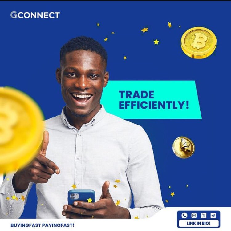 gconnectexchang's tweet image. It’s a new day to trade easily and effortlessly. Trade with us at the best rate
Link in bio