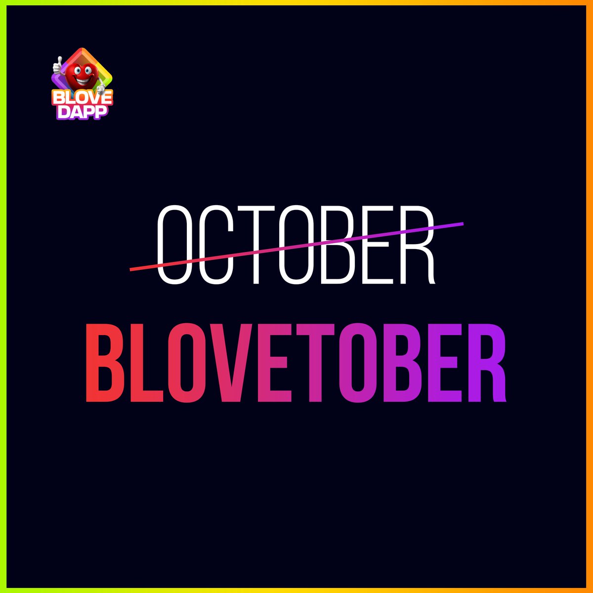 BLoveDApp's tweet photo. It’s NOT October… 
It’s BLovetober! 💖🎃

All month long, we’re turning up the excitement with special surprises, epic rewards, and even more ways to level up! 🚀

🔥 Ready for some BLovetober magic? 
Tap in daily to see what’s waiting for you! 🎁

👇 Tell us in the comments—what are you hoping to unlock this BLovetober?

#BLovetober #BLoveDApp #BLoveDApp #BLoveDAppCommunity #BLOVE #Tap2Earn #Airdrop #BLoveDAppCEO #Business #Entrepreneur